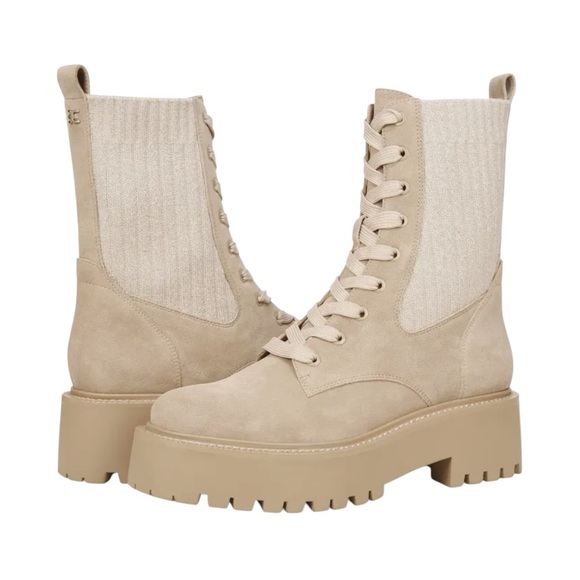 Sam Edelman Sesame EVINA Lug Sole Combat Boots - Picture 10 of 12